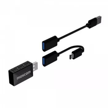 Drahtloser Radio-Kfz-Adapter MAXCOM MC02 Wave mit Bluetooth-Konnektivität für In-Car-Audio-Streaming