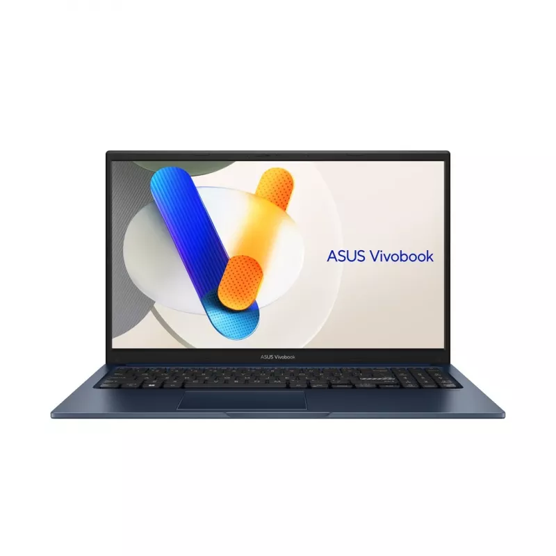 Laptop ASUS Vivobook 15 X1504VA-BQ4291 — Intel Core 5 120U, 15,6 Zoll FHD IPS-Level 60Hz 250 cd/m² entspiegelt, 16GB DDR5, 512GB SSD, Intel Graphics, WLAN+BT, 720p Kamera, 42Wh, kein Betriebssystem