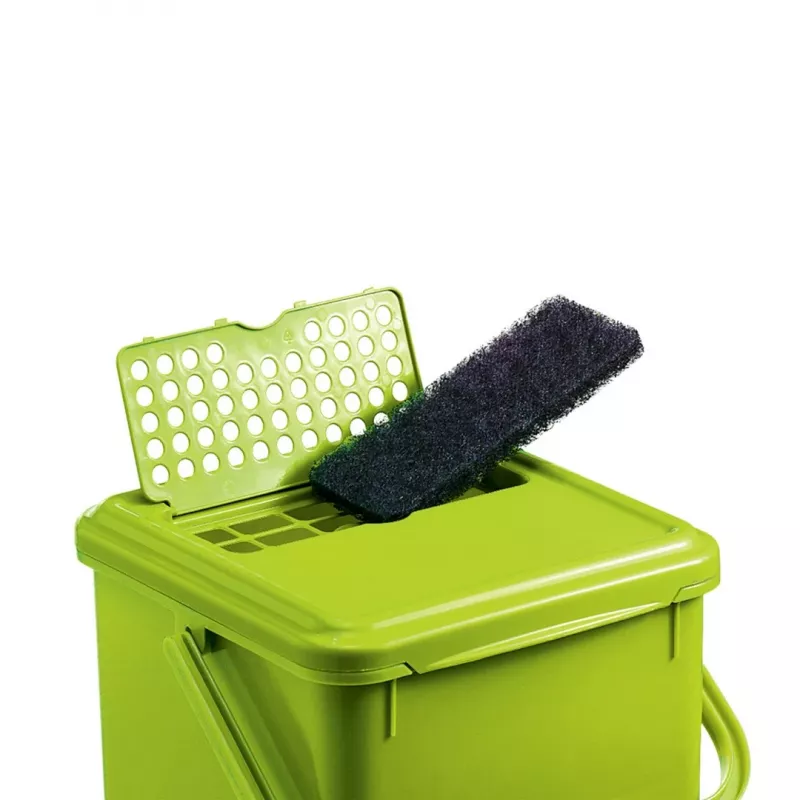 Rotho 63972 Kompostbehälter-Aktivkohlefilter, 3er-Pack