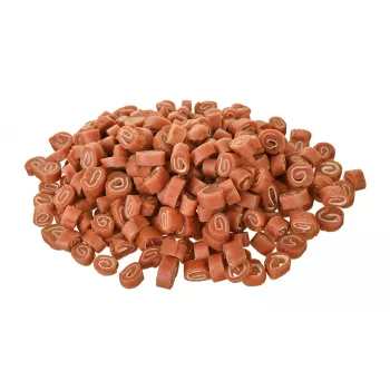Hundetrainingsleckerlis PETITTO Sushi Kaninchen mit Fisch 500 g, Protein 28%, Fett 7%, Feuchtigkeit 23%