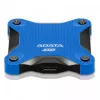 Externe SSD ADATA SD620 512 GB, USB 3.2 Gen 2 Micro-USB B, blau, Silikongehäuse, stoßfest