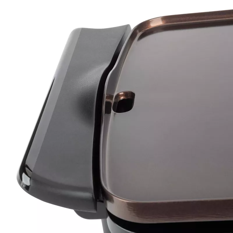 Kontaktgrill JATA JEGR0550 2500 W Schwarz Aluminium Rechteckig