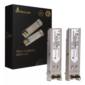 SFP-Modul Extralink 1,25 Gbit/s LC/UPC 850 nm 550 m Multimode (2er-Pack)