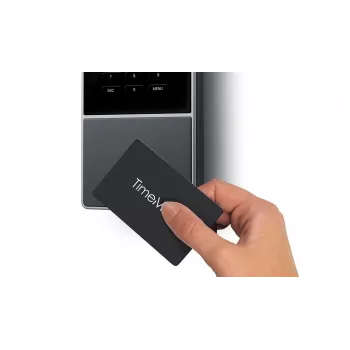 Zeiterfassungsterminal Safescan TM-616 Schwarz — 2,8 Zoll TFT, Dual-Core 1 GHz, Proximity-Karte, Ethernet LAN, Wandmontage