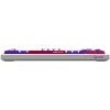 LORGAR KBP7075W, Kabellose 75% Mechanische Gaming-Tastatur Pro, Weiß, EN-Layout