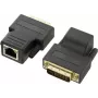 DVI-Extender Renkforce 189872 — verlängert DVI-Signal bis zu 70 m über RJ45-Kabel