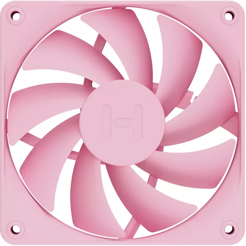 Computer-Kühlungslüfter HYTE FA12-SM-4 120 mm, 1500 U/min, 72 m³/h, 1,6 mmH2O, FDB, Rose, 4 Stück