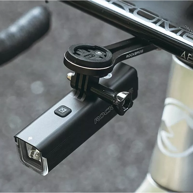 Rockbros RHL1500 Fahrrad-Frontlicht für Tacho/GPS