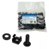 Schraubenset LOGILINK AC116 — 50 schwarze Schrauben für Rack-Zubehör