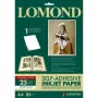 Fotopapier Lomond A4 glänzend, selbstklebend, 25 Blatt