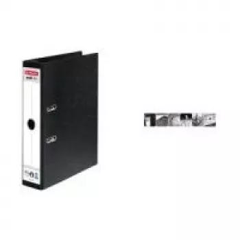 Ringbuch Herlitz 10842284 A4 Schwarz