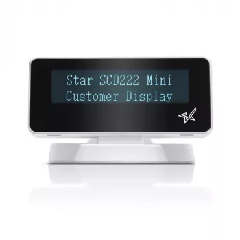 Display Star Micronics SCD222U 20 Stellen USB 2.0 Weiß