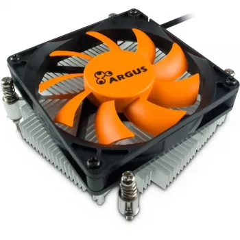 Cooler Dynatron Argus T-200 Prozessor 8 cm Schwarz Orange