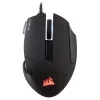 Corsair Gaming-Maus Scimitar RGB Elite, optisch, kabelgebunden, 17 Tasten, 18000 dpi, schwarz