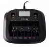 Batterieladegerät everActive NC-900U Universal DC — lädt AA, AAA, C, D, 9V, bis zu 6 Zellen, schwarz