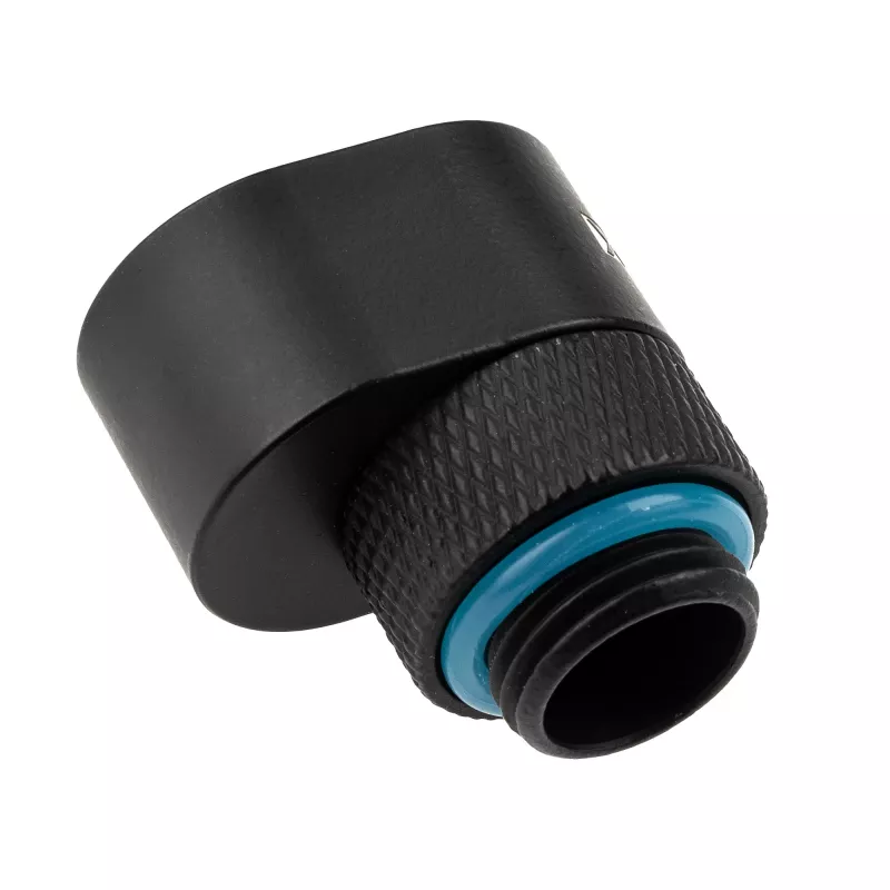 XSPC G1/4 Rotary 7mm Offset Fitting - mattes Schwarz