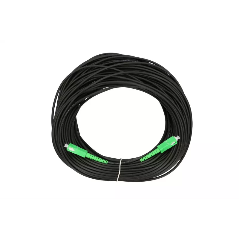 Extralink SC/APC-SC/APC Patchkabel, rund, hängend, Singlemode, Simplex, G.657A2, 20m