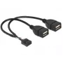 Internes USB-Kabel DeLOCK 83292 0,2 m Buchse auf Buchse