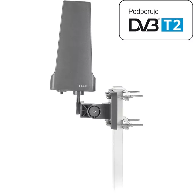 Indoor/Outdoor TV Antenna SENCOR SDA 502 DVB-T2/T 20 dB 75 Ω