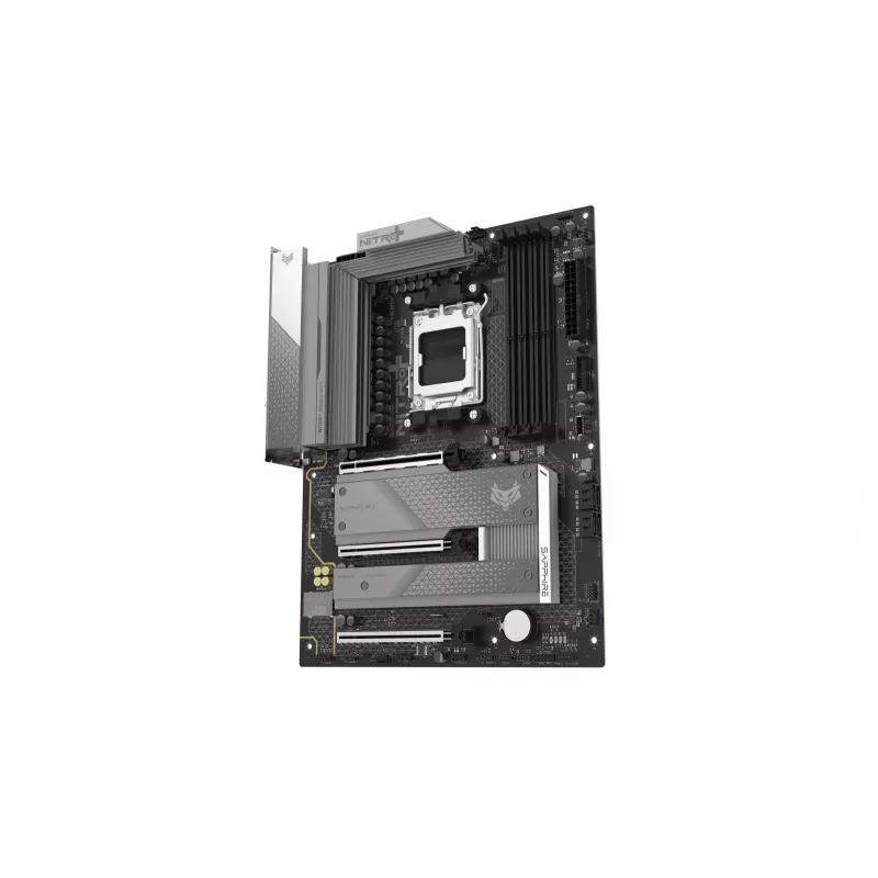 Motherboard Sapphire NITRO+ B850A WIFI 7 AMD B850 Sockel AM5 micro ATX, DDR5, 4 DIMM, 256GB, Wi‑Fi 7, 2.5GbE