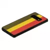 Man and Wood Smartphone-Hülle für Galaxy S10 Plus – Reggae Schwarz Schutzhülle