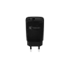NATEC kabelgebundenes Ladegerät für Mobilgeräte NUC-2141, 30W, USB-C PD 3.0 + USB-A QC 3.0, 110–240V, schwarz