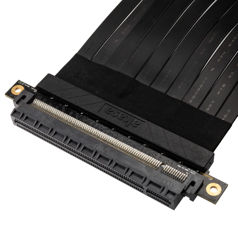 Riser-Kabel Akasa RISER Schwarz X2 Premium PCIe 3.0 x16 20 cm
