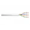 Netzwerkkabel Digitus Cat.5e U/UTP 100 m Grau