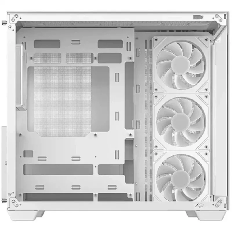 PC-Gehäuse DeepCool CG530 4F WH Midi Tower Weiß