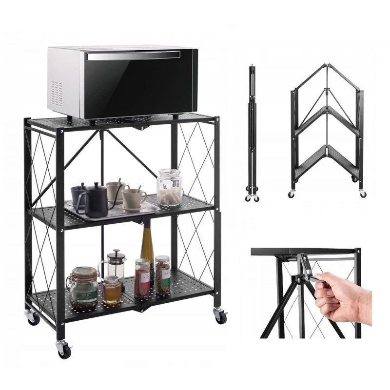 Gartenwerkzeug-Aufbewahrungsregal Top e shop Rack FS004 — freistehender verzinkter Stahl, 720×340×1270 mm, 50 kg Tragfähigkeit