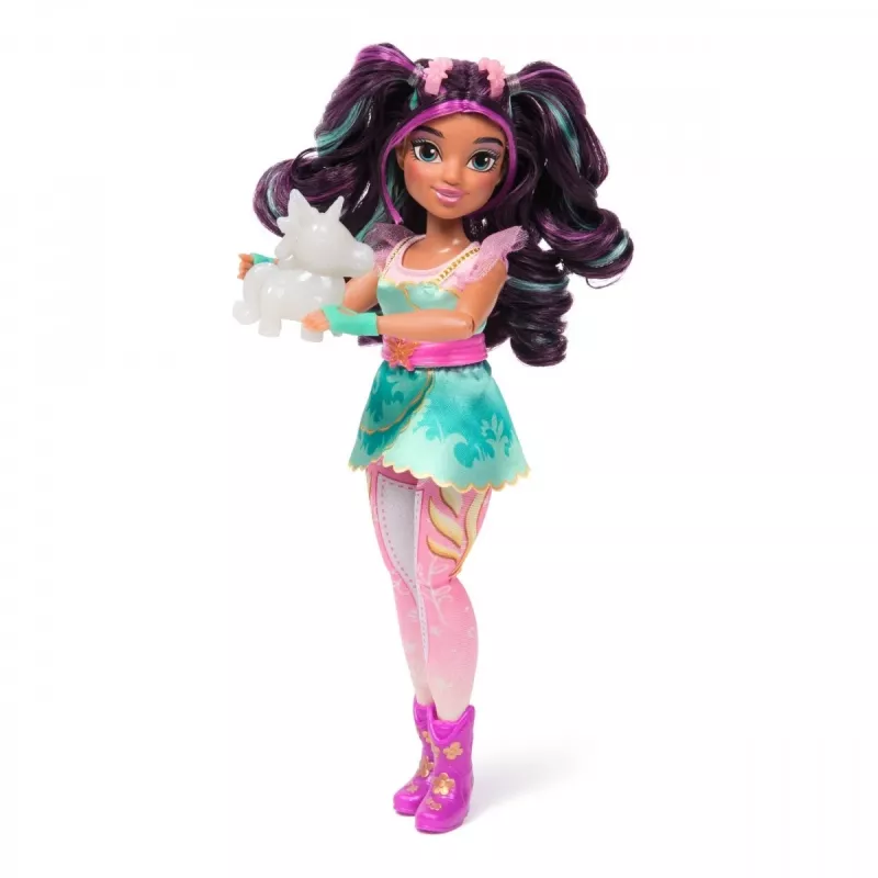 Modepuppe Spinmaster Unicorn Academy Ava Modell 6072649 – Modepuppe mit thematischem Outfit und Zubehör