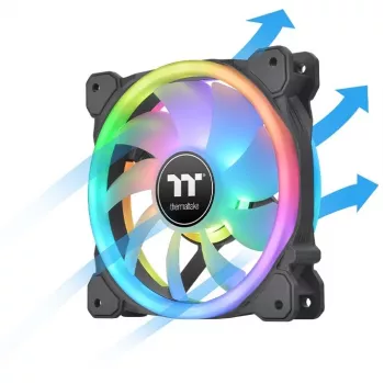 Thermaltake SWAFAN 14 RGB Lüfter, 14 cm, schwarz, 500–2000 RPM
