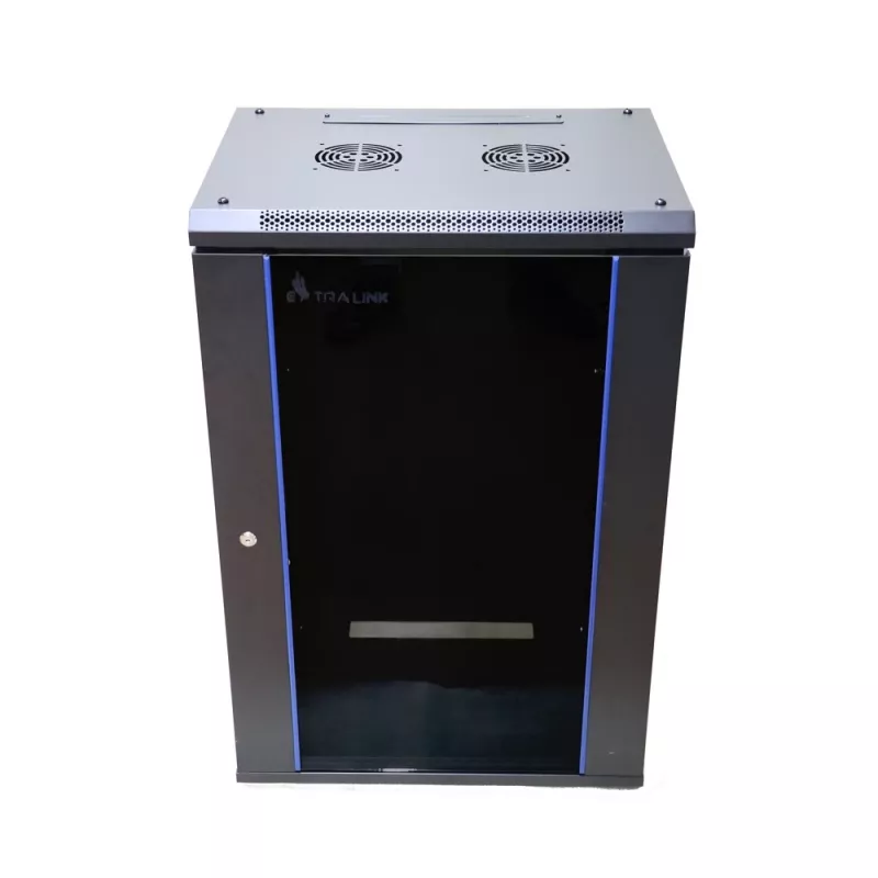 Wandmontierter Schrank Extralink Extralink Rackmount-Schrank 15U 600x600 Schwarz