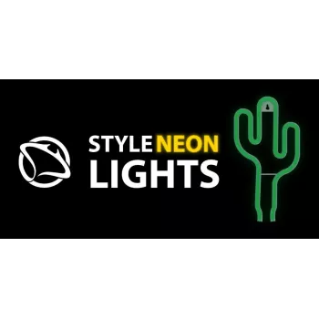 Neonlicht MANTA SNL74GN Kaktusgrün — dekoratives Neon-Schild, Modell SNL74GN