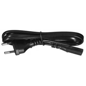 Mobiles Ladegerät QOLTEC 51773, 42W, 14V 3A, Eingang 220–240V 50/60Hz, schwarz, 1,19m Kabel