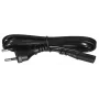 Mobiles Ladegerät QOLTEC 51773, 42W, 14V 3A, Eingang 220–240V 50/60Hz, schwarz, 1,19m Kabel