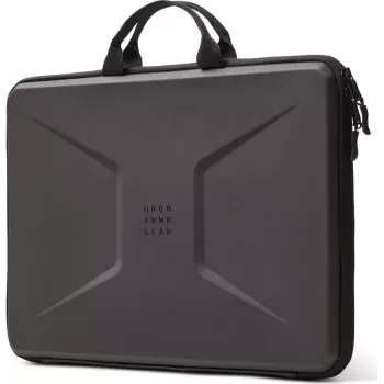 UAG Shock Sleeve Civilian für MacBook 15 Zoll–16 Zoll schwarz — schützende Neopren-Laptophülle