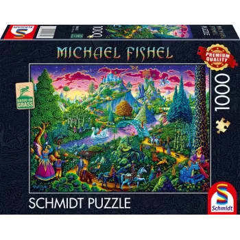 Michael Fishel: Fantastische Märchenwelt, Puzzle 1000 Teile