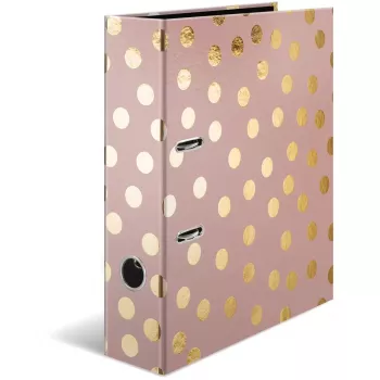 Ringbuch HERMA 7057 A4 Gold Pink