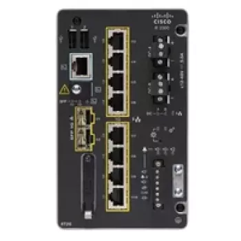 Cisco Catalyst IE3300 Switch mit 8 GE Kupfer + 2 GE SFP Modul