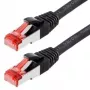 Netzwerkkabel Helos CAT6 S/FTP (PIMF) 20m Schwarz
