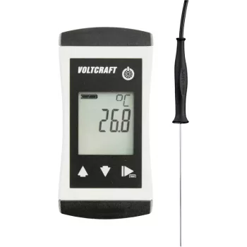 VOLTCRAFT PTM 100 + TPT-205 Temperaturmessgerät -200 – 450 °C Fühlertyp Pt1000 IP65