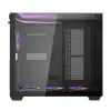 Darkflash TH285 Computergehäuse (schwarz) + 4 Lüfter