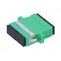 Extralink SC/APC Duplex-Adapter, Singlemode, Grün