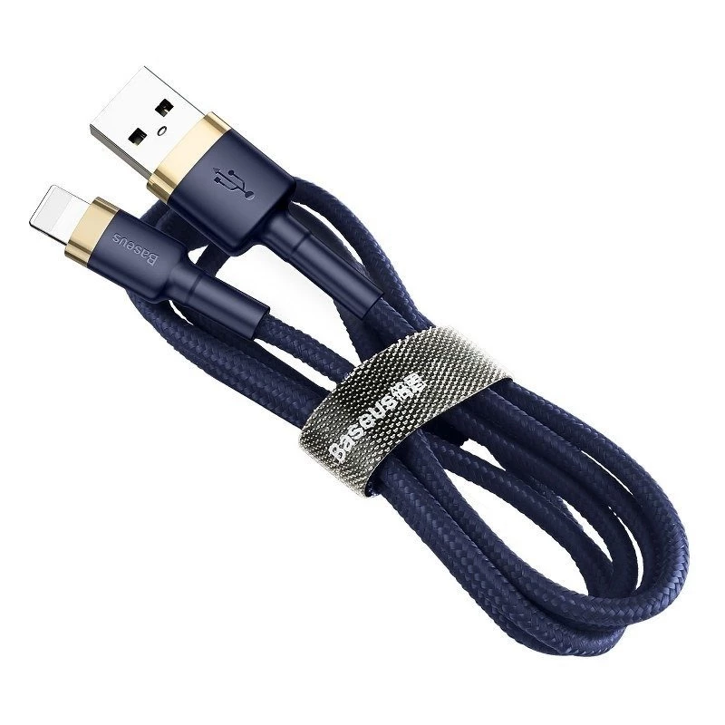Lightning-Kabel Baseus CALKLF-CV3 2 m Blau Gold