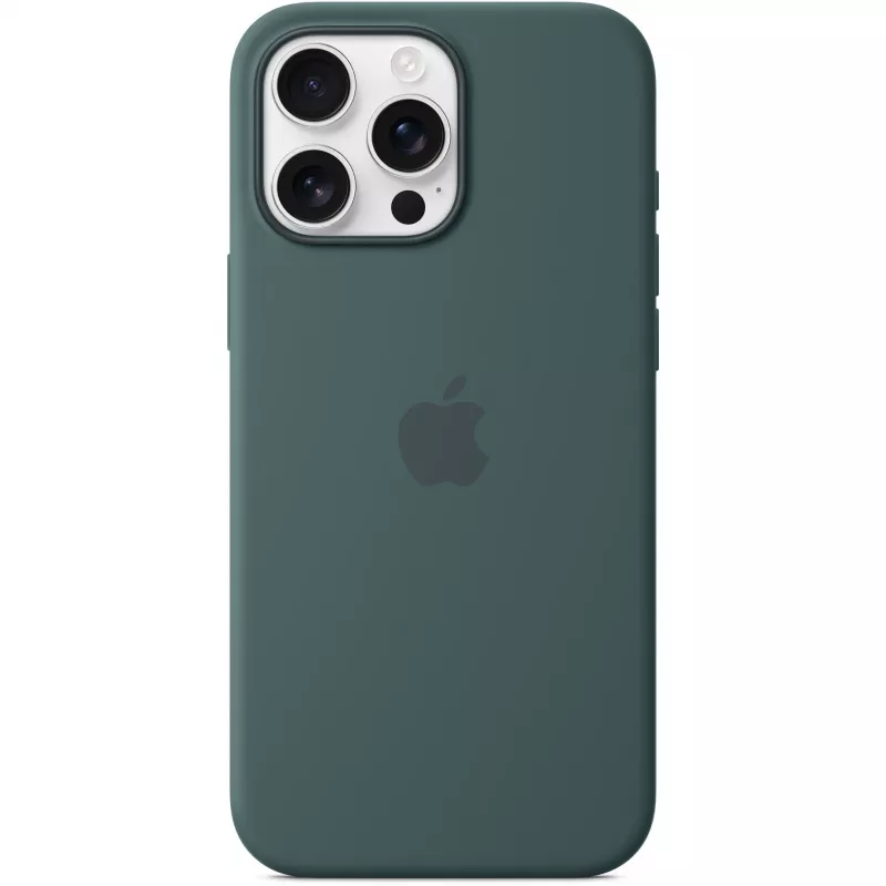 Silicone Case mit MagSafe für iPhone 16 Pro Max - Seegrün