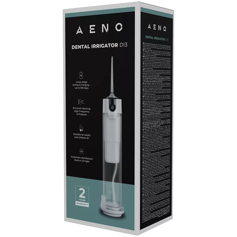 AENO DI3 kabelloser Dentalirrigator mit magnetischen Düsen