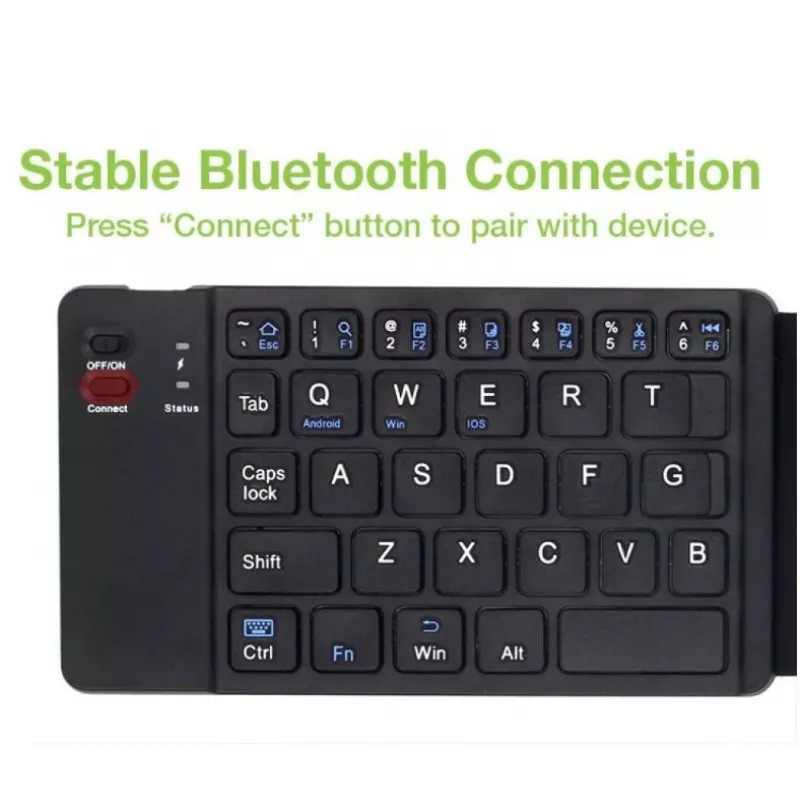 Bluetooth 3.0 faltbare kabellose Tastatur