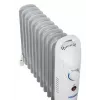 Mesko MS 7806 elektrischer Heizlüfter Ölgefüllter Radiator, Innenbereich, Weiß, 1200 W