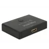 DeLock HDMI 2 - 1 Switch bidirektional 4K 60 Hz - Video/Audio-Switch - 2 x HDMI - Desktop